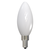 300 Lumens - 3 Watt - 2700 Kelvin - LED Chandelier Filament Bulb - 3.9 in. x 1.4 in. - Milky Finish Thumbnail
