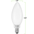 500 Lumens - 5 Watt - LED Chandelier Filament Bulb - Warm Dimming 3000 to 1800 Kelvin - 3.8 in. x 1.4 in. Thumbnail
