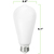 800 Lumens - 8.5 Watt - LED Edison Filament Bulb - Warm Dimming 3000 to 1800 Kelvin - 5.1 in. x 2.8 in. Thumbnail