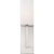 18 in. x 4.5 in. Wall Sconce Fixture - White Fabric Shade - Nickel Finish Thumbnail