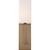 18 in. x 4.5 in. Wall Sconce Fixture - White Shade - Brass Finish Thumbnail