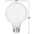 800 Lumens - 8.5 Watt - 3 in. Dia. - LED G25 Globe Filament Bulb - Warm Dimming 3000 to 1800 Kelvin Thumbnail