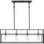 11 in. x 36 in. Island Pendant Fixture - Black Finish Thumbnail