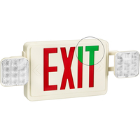 LED COMBO EXIT SIGN RED GRN