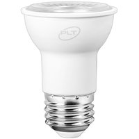 500 Lumens - 5.5 Watt - 3000 Kelvin - LED PAR16 Lamp - 50 Watt Equal - 40 Deg. Flood - Halogen Color - 90 CRI - 120 Volt - PLT-13325