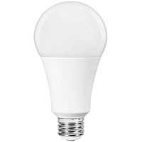 LED A21 - 3-Way Light Bulb - 50/100/150 Watt Equal - 6/12/19 Watt - 650/1300/2150 Lumens - 4000 Kelvin - Cool White - PLT-13490