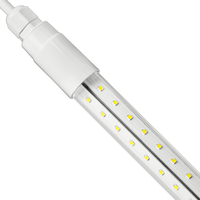 5 ft. LED Cooler/Freezer Light Kit - 5000 Kelvin - 3300 Lumens - 23 Watt - Includes 4 Lights, 4 Y-Split Connection Wires, and 1 Power Cord - PLT-60055
