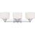 25 in. Vanity Light Fixture - 3-Light - Frosted Glass - Chrome Finish Thumbnail