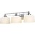 25 in. Vanity Light Fixture - 3-Light - Frosted Glass - Chrome Finish Thumbnail