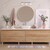 25 in. Vanity Light Fixture - 3-Light - Frosted Glass - Chrome Finish Thumbnail