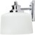 25 in. Vanity Light Fixture - 3-Light - Frosted Glass - Chrome Finish Thumbnail