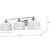 25 in. Vanity Light Fixture - 3-Light - Frosted Glass - Chrome Finish Thumbnail