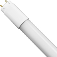 4 ft. LED T8 Tube - 5000 Kelvin - 1900 Lumens - Type B - Operates Without Ballast - F32T8 Replacement - 18 Watt - Single-Ended Power - 120-277 Volt - Case of 25 - PLT-60047