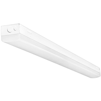 6000 Lumen Max - 45 Watt Max - 4 ft. Wattage and Color Selectable LED Strip Fixture with Motion Sensor - Watts 18-30-45 - Kelvin 3000-4000-5000 - 120-277 Volt - PLT-90544