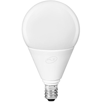 800 Lumens - 8 Watt - 3000 Kelvin - LED A15 Light Bulb - 60 Watt Equal - Candelabra Base - 90 CRI - 120 Volt - PLT-13459