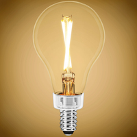 250 Lumens - 3 Watt - 2700 Kelvin - LED A15 Filament Bulb - Clear - 25 Watt Equal - Candelabra Base - 90 CRI - 120 Volt - PLT-13477