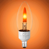 LED B11 FLAME FIL 1800K