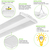 60,000 Lumen Max - 400 Watt Max - 5000 Kelvin - Wattage Selectable Linear LED High Bay Fixture Thumbnail