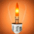 LED Flame S14 Filament Bulb - 1 Watt - 6 Watt Equal - Candle Glow - 3.3 in. x 1.8 in. Thumbnail