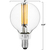 Natural Light - 2 in. Dia. - LED G16.5 Globe - 3.5 Watt - 25 Watt Equal - Candle Glow Thumbnail